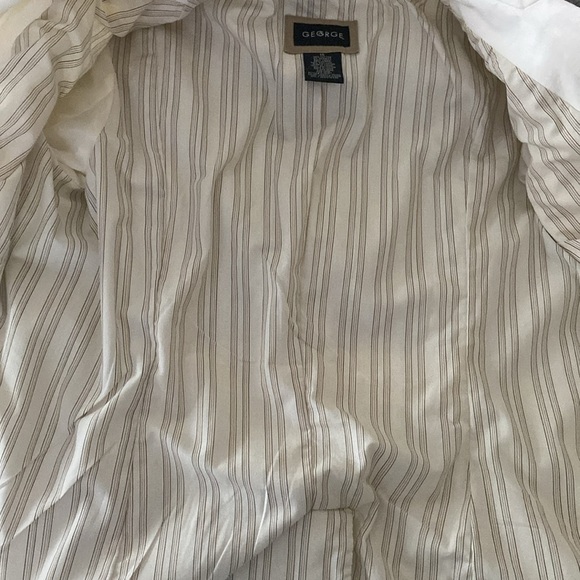 George Women’s Vanilla Dream Cotton Stretch Blazer Jacket Plus Size 14 Career - Picture 5 of 6